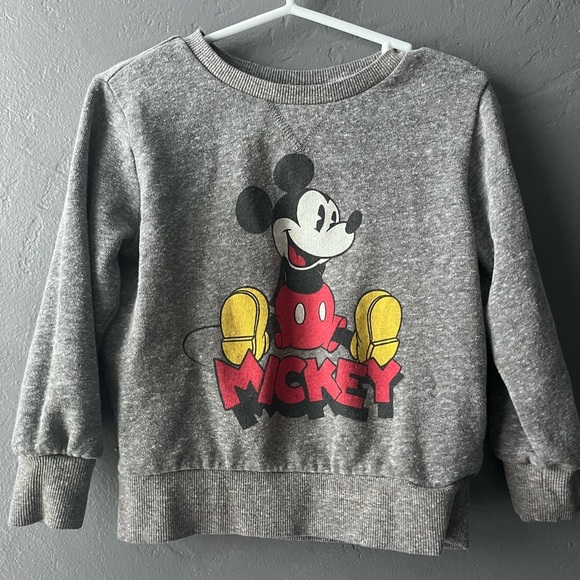 Disney Mickey Mouse Crewneck 3T - Picture 1 of 2